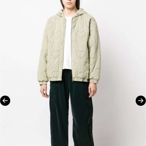 Bimba Y Lola quilted bomber jacket